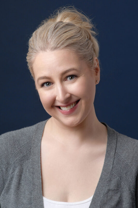 Christina Goltare headshot gray